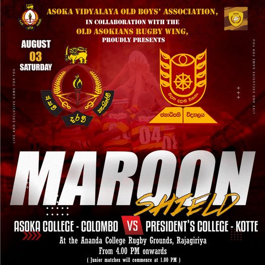 Maroon Shield – Rugby Big Match